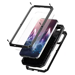 Протиударний чохол Primo Doom Armor для смартфона Apple iPhone 16 Black - мініатюра 3