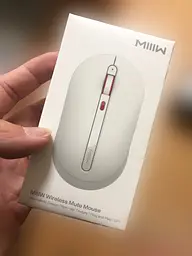 Бездротова миша XiaomiMiiiW Wireless Mute Mouse MWMM01 White - мініатюра 6