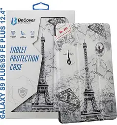 Чохол до планшета BeCover Smart Case Samsung Tab S9 Plus (SM-X810/SM-X816)/S9 FE Plus (SM-X610/SM-X616) 12.4" Paris (710380)