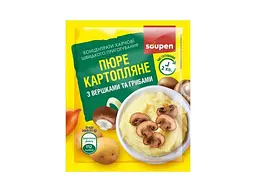 Пюре VALE 30г картопляне з вершками та грибами