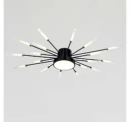 Світлодіодна люстра стельова Artlight 6472/18, 16 Вт, чорна - мініатюра 2