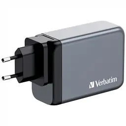 Зарядний пристрій Verbatim GaN 240 W 4 ports (USB-C-140 W,USB-C-100 W,USB-C-65 W /USB-A -3.0) (32205) - мініатюра 2