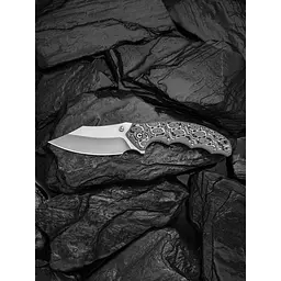 Ніж складаний туристичний Civivi Pentad (8.8 см) Nitro-V / Micarta чорний/білий - мініатюра 9