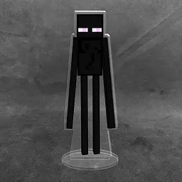 Акрилова колекційна фігурка Minecraft Майнкрафт Ендермен Мандрівник Краю - мініатюра 2