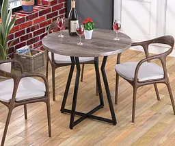 Круглий стіл Кейтлін Loft Design (Дуб Палена)
