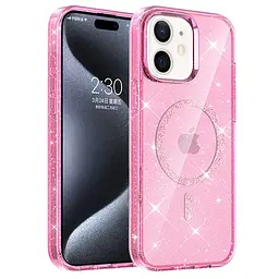 Чохол TPU Eclipse Sparkle Magnetic Fit для Apple iPhone 11 (6.1") Pink