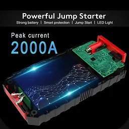 Пуско Зарядний Пристрій 2000А 12В Jump Starter UTRAI Jstar One Пусковий пристрій Джамп Стартер Бустер Авто - мініатюра 2