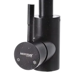 Змішувач для кухні Mixxus SUS 011-2 black SS0003 Чорний матовий - мініатюра 3