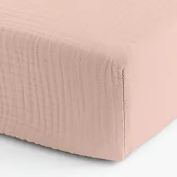 Простирадло на резинці муслін Cosas Pudra 200х200х20 см (010Muslin_Pudra_200x200x20) - мініатюра 5