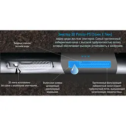 Крапельна стрічка Presto-PS еміттерна 3D Tube крапельниці через 30 см 1000 м (3D-30-1000) - мініатюра 10