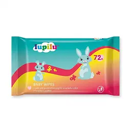 Вологі серветки для дітей Lupilu Baby Wipes 72 шт.