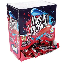 Жуйки Fini Missile Xplosion Bubble Gum 1 шт - мініатюра 2
