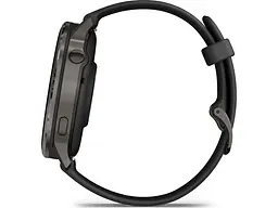 Смарт-годинник Garmin Venu 4 45 mm Slate with Black Silicone Band (010-03014-00) - мініатюра 3