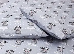 Набір наволочок Moon&Star Бязь Gold Люкс Teddy Boy 50х50 см 2 шт - мініатюра 3