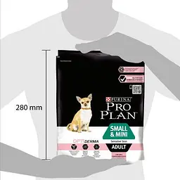 Сухий корм для собак Purina Pro Plan Small&Mini Sensitive Skin з лососем 700 г (7613035120808) - мініатюра 3