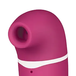 Вакуумний стимулятор клітора з вібраціє Lovetoy Toyz4Partner рожевий - мініатюра 3