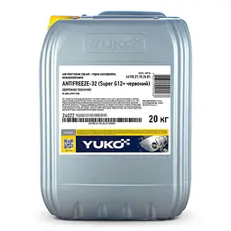 Антифриз YUKO-32°C Super G12+ червоний 20л 4823110405468