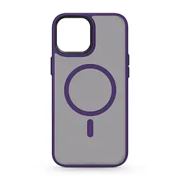 Чехол для Apple iPhone 14, Uniq MagCase, фиолетовый, противоударный, панель-накладка с MagSafe, ударопрочный TPU+PC, с магнитом MagSafe, поддержка полноценной беспроводной зарядки, ArmorStandart (ARM75313)