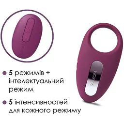 Ерекційне кільце Svakom Winni Violet - мініатюра 3