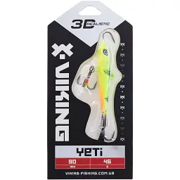 Балансир Viking Fishing Yeti Ice Jig 90mm 46.0g #5 Acid - мініатюра 2