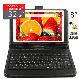 Планшет-телефон Hoozo MTPad8LTE 2/32 Gold + Чохол-клавіатура + Карта пам'яті 32Гб - мініатюра 2