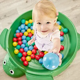 Набір різнокольорових кульок для сухого басейну Little Tikes, 100 шт. (642821E4C) - мініатюра 3