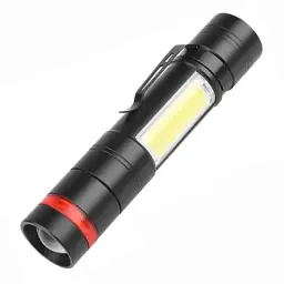 Ліхтар Quantum Assistant 3W LED+COB з USB, функцією Power Bank (QM-FL1030)