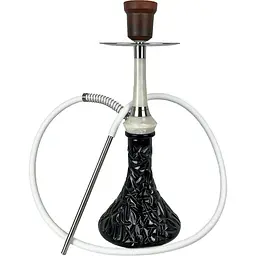 Кальян Optima Silver Shine Craft Crystal Black - мініатюра 2