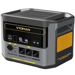 Зарядна станція Vtoman FlashSpeed 1500 PB-58 (1548 Вт/г) 1500W AC,MPPT,UPS,LiFePo4 - мініатюра 3