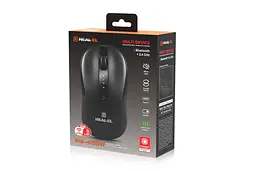 Миша бездротова REAL-EL RM-450W Чорний - мініатюра 8