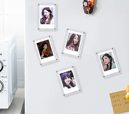 Фоторамка Fujifilm Instax Mini магнітна на холодильник, прозора, 1 шт - мініатюра 3