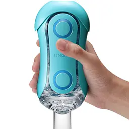 Мастурбатор Tenga Flip Orb - Ocean Blue, з можливістю зміни тиску та стимулювальними кульками всередині - мініатюра 7