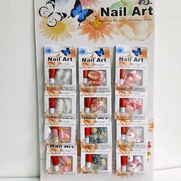 Нігті накладні кольорові K·Nail Art Nail упаковка 12 шт. №17