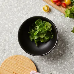 Миска з кришкою KitchenAid Matte Oven-to-table з чорного керамограніту 15 см 1 л (CC004972-001) - мініатюра 5