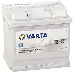 Автомобільний акумулятор VARTA Silver Dynamic C30 6СТ-54Ah АзЕ 530A (EN) 554400053 - мініатюра 2