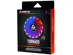 Вентилятор для корпусу Chieftec Tornado (CF-1225RGB) - мініатюра 5