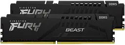 Оперативна пам'ять Kingston Fury 32GB (2x16GB) DDR5 6000MHz Beast Black (KF560C30BBEK2-32)