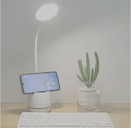 Гнучка настільна LED-лампа з підставкою для ручки та тримачем для телефону DIGAD 1933 - мініатюра 4