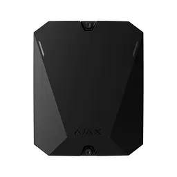 Інтелектуальна централь з живленням від батареї Ajax Hub BP Jeweller Black з 2G, 3G, 4G, підтримкою датчиків з фотоверифікацією (26-00424) - мініатюра 2