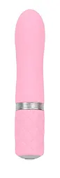 Розкішний вібратор PILLOW TALK - Flirty Pink з кристалом Swarovski, гнучка головка - мініатюра 2