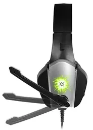 Гарнітура Defender X-Skull Black-Gray (64585) - мініатюра 4