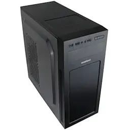 Корпус GameMax MT520-FAN Black, без БЖ, Mid Tower, ATX / Micro ATX / Mini ITX, 2хUSB 2.0, 1хUSB 3.0, 0.5 мм, 4.0кг