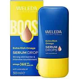 Сироватка-бустер Weleda з омега-комплексом для живлення шкіри 30 мл - мініатюра 2