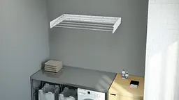 Сушарка для білизни настінна Colombo Ghost White (SP100W) - мініатюра 5