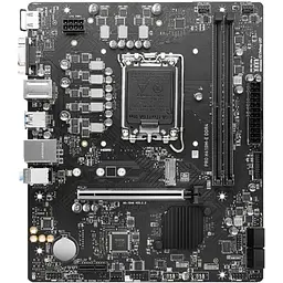 Материнcька плата MSI PRO H610M-E DDR4 s1700 H610 2xDDR4 M.2 HDMI DSub mATX