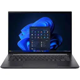 Hоутбук ACER Swift 14 AI OLED SFX14-61G, (NX.JA7EX.001) процесор AMD Ryzen AI 7 350 (до 5,0 ГГц), сенсорний екран 14,5 дюйма, роздільна здатність 2.8K, 32 ГБ, SSD-на RTX 5050 8 ГБ, Windows 11 Домашня, колір «титановий се
