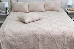 Покривало з наволочками Mystery beige PrimaTeks 160х240 см pbe0042935 - мініатюра 3
