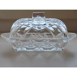 Маслянка скляна Crystal Vega 17х10.5 см в упаковці TB019A (83000019_TB019A) - мініатюра 6