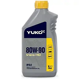 Олива трансмісійна Yuko Trans 80W-90 HD API Gl-5 1 л