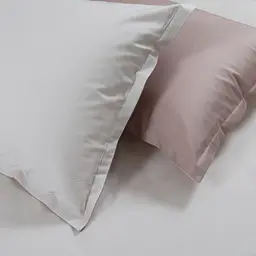 Постільна білизна сатин premium 300ТС Lotus Home - Florida пудровий сімейний - мініатюра 3